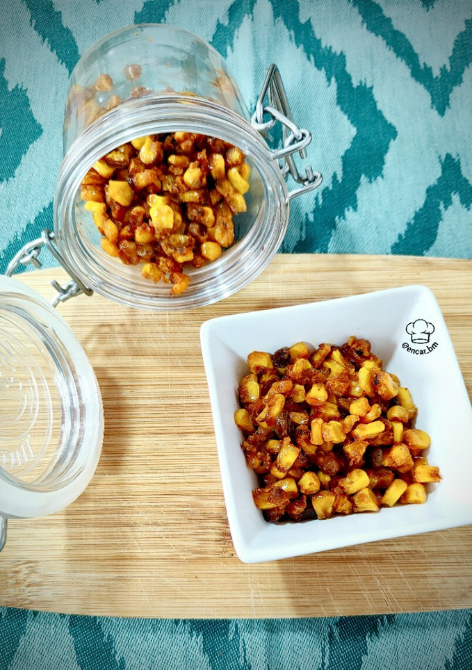 Una foto de Snack de maíz saludable