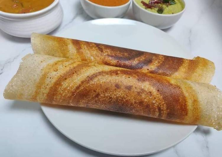 Recipe of Speedy Plain Dosa