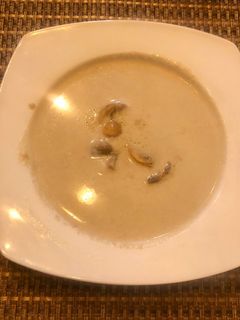 Una foto de Crema de champiñones