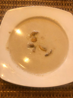 Una foto de Crema de champiñones