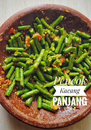 Foto resep Pencok Kacang Panjang