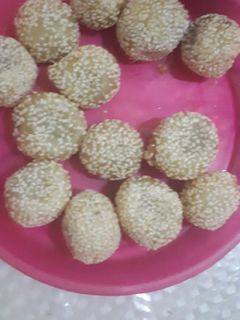 Foto resep Onde Onde Wijen Isi Kacang Hijau