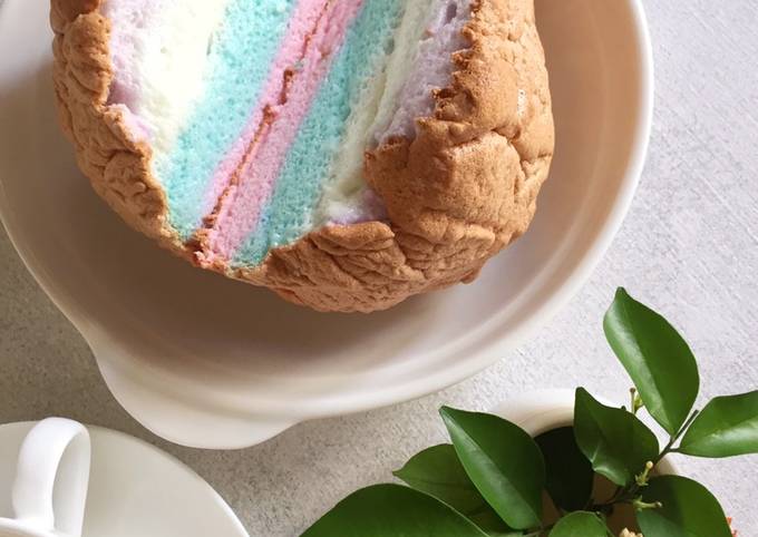 Rainbow Cloud Bread