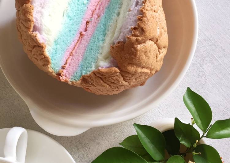Resep Rainbow Cloud Bread yang Lezat Sekali