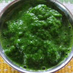 Coriander - Garlic Chuteny A picture of Coriander - Garlic Chuteny.
