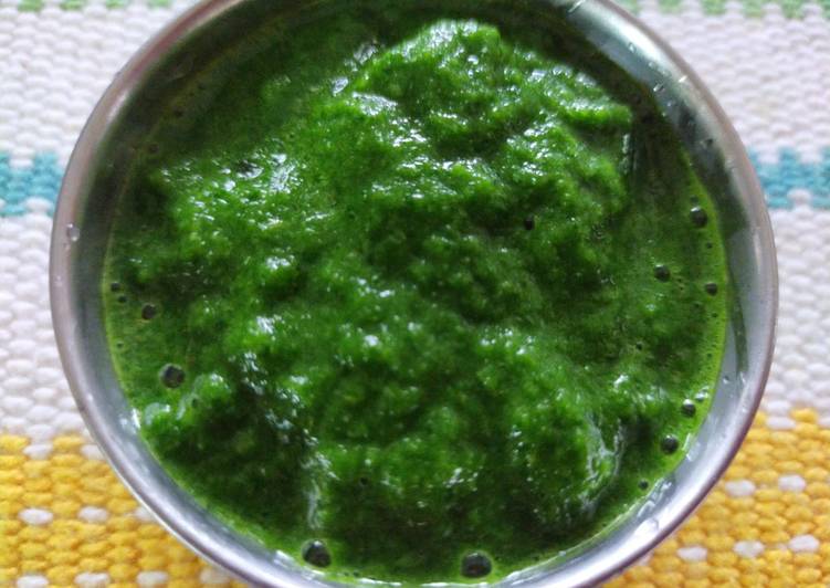 Recipe of Favorite Coriander - Garlic Chuteny