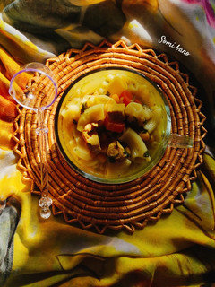 عکسی از دستور سوپ ماکارونی فرمی