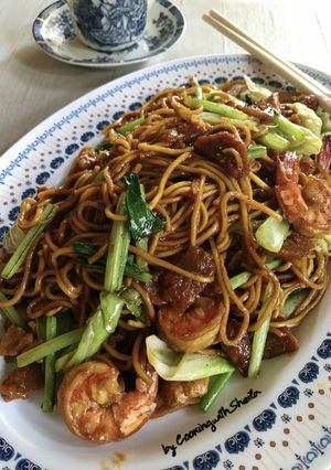 Foto resep Bakmi Goreng Cina (Halal)