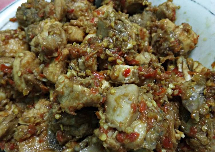 Resep Ayam palekko/rica2 super pedasss, Enak Banget
