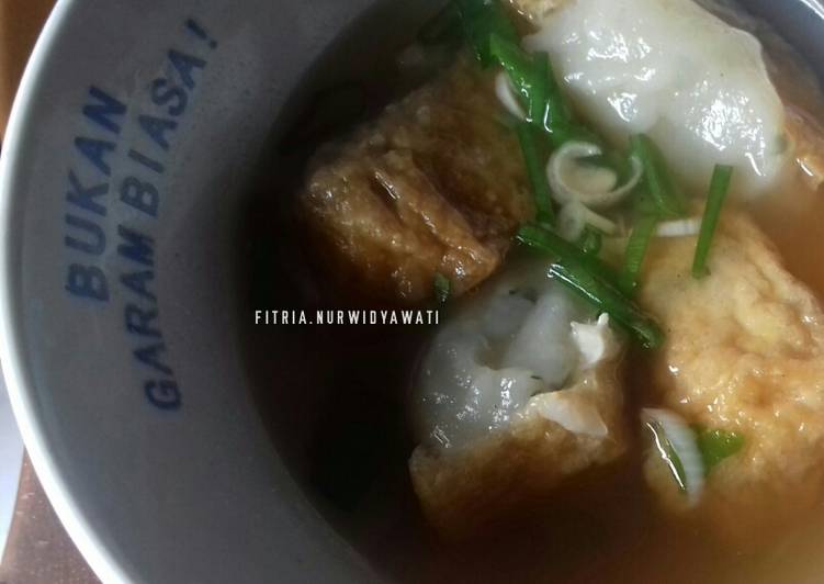 Tahu Aci Siram Kuah