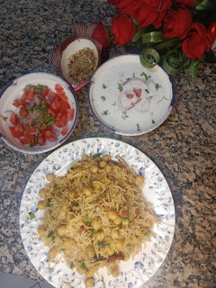 A picture of Safeed channa pulao/ white chickpeas rice recipe.