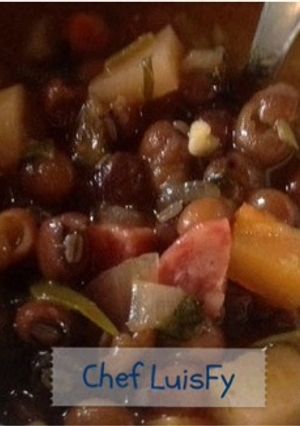 Una foto de Sopa de quinchonchos al estilo Bocono LuisFy.