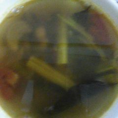 A picture of Tomato rasam.