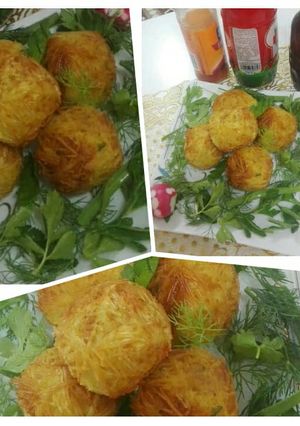 عکسی از دستور کوفته کنفی شکم پر