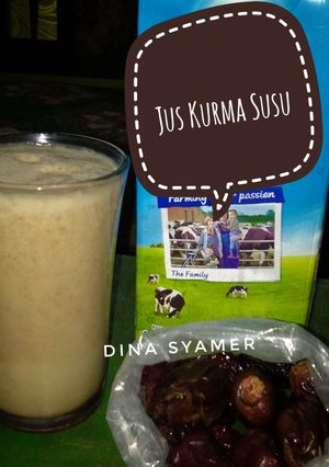 Foto resep Jus Kurma Susu (utk bumil dan busui)
