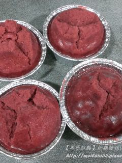 【大同電鍋料理】年節糕點：紅麴發糕 的食譜成品照片
