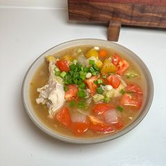 A picture of ABC Soup (Chinese Chicken Stew).