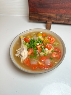 A picture of ABC Soup (Chinese Chicken Stew).