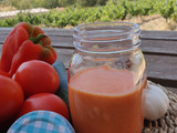 Gazpacho andaluz (sin pan)