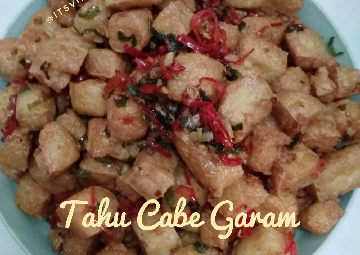 #386. Tahu Cabe Garam