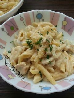 عکسی از دستور پاستا پنه با سس آلفردو