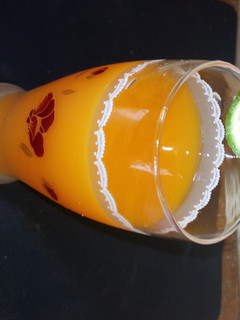 A picture of Mango passion fruit juice #localfoodcontest_Kakamega.