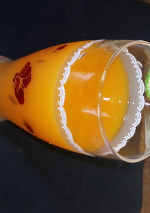 A picture of Mango passion fruit juice #localfoodcontest_Kakamega.