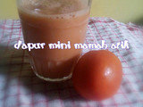 Tomato milky juice