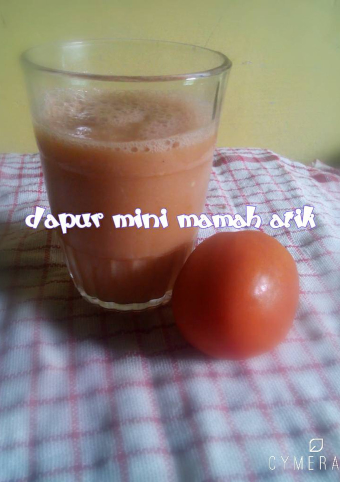Foto resep Tomato milky juice