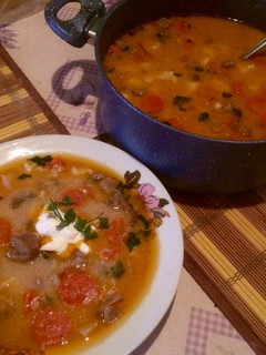 Bakonyi betyárleves recept fotója