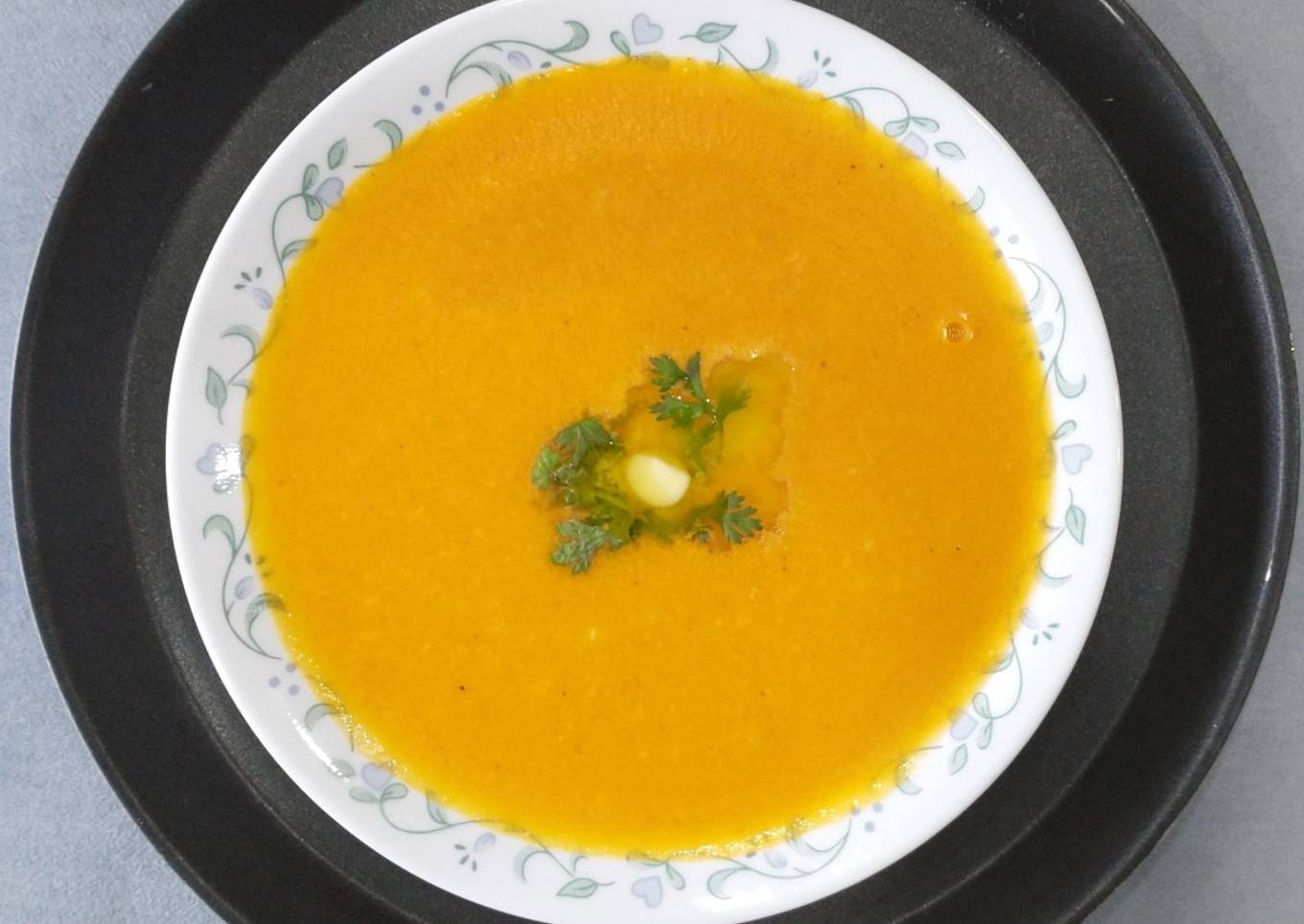 Tomato Coconut Soup - Madras Soup