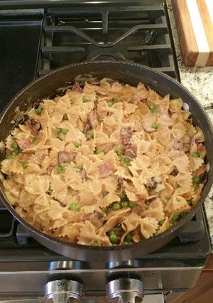 A picture of Easy Pasta Carbonara.