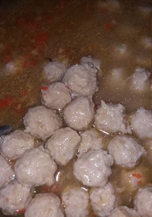 Foto resep Bakso ayam "ala eike"