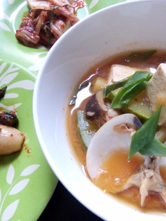 Foto resep Doenjang jjiggae (sup pasta kedelai)