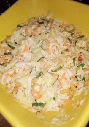 A picture of Coleslaw.