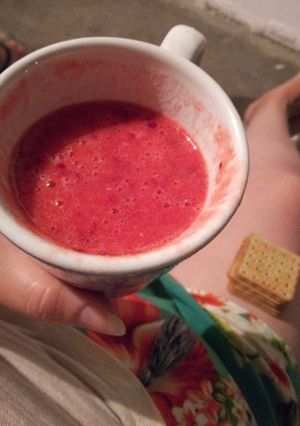 Una foto de Licuado súper refrescante