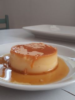 Una foto de Flan de huevo