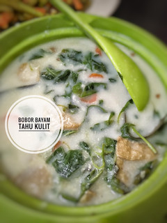 Foto resep Bobor Bayam Tahu kulit