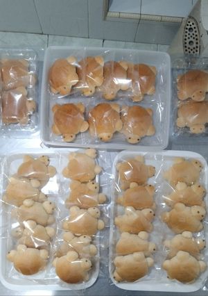 Foto resep Roti kura-kura isi coklat