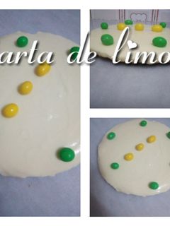 Una foto de Tarta de limón sin horno