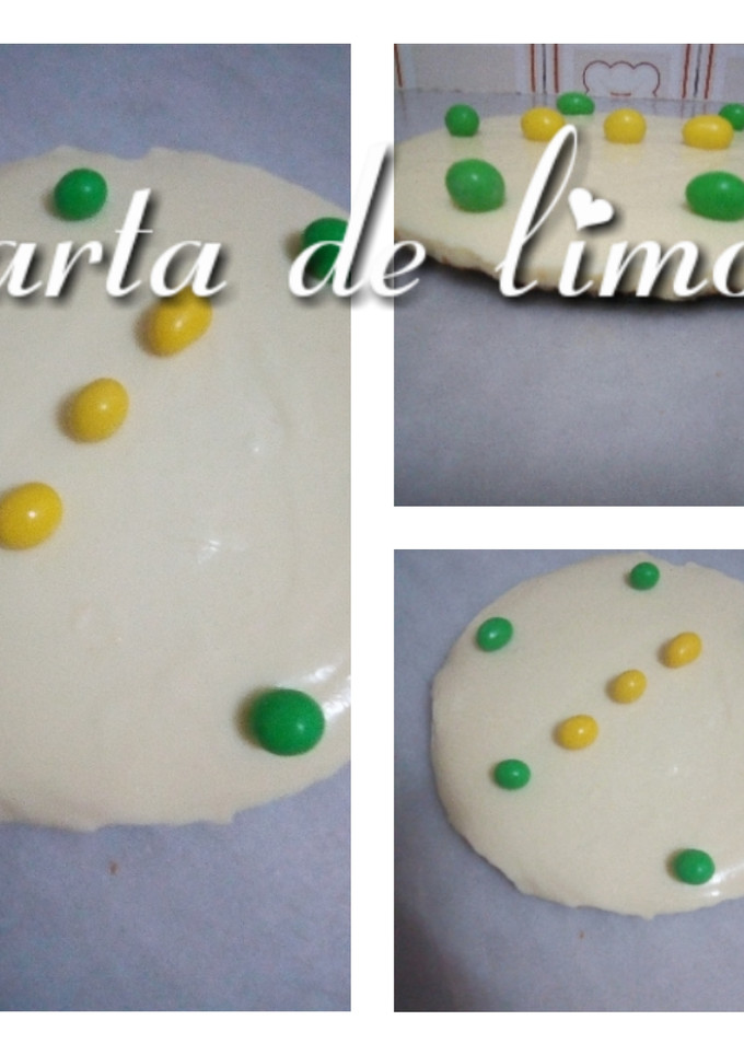 Una foto de Tarta de limón sin horno