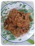 Pare Tempe Saus Kacang Cabe Gendot