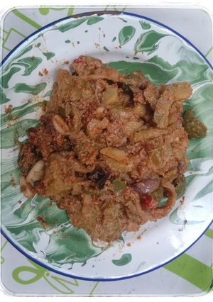Foto resep Pare Tempe Saus Kacang Gendot