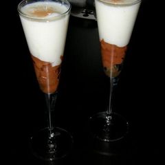 Homemade pudding A picture of Homemade pudding.