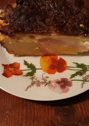 O poză a rețetei Cartofi cu bacon la cuptor.