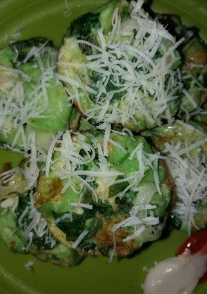 Foto resep Roti bayam keju praktis