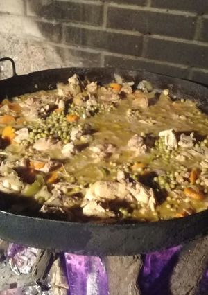 Una foto de Pollo al disco. Echo por pocho