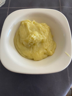 Una foto de Puré de patatas al vapor