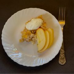 A picture of Custard Apple - Oats Crumble.