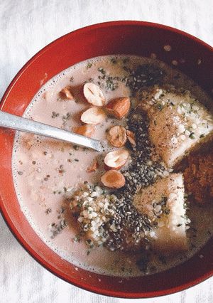 Hình của món 🥣Yến Mạch Eat Clean.